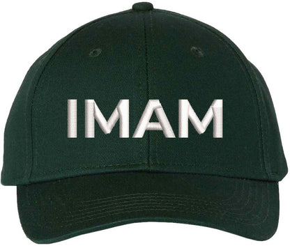 Imam Embroidered Baseball Cap | Text Sheikh Islamic Scholar Men's Hat | Structured Hat
