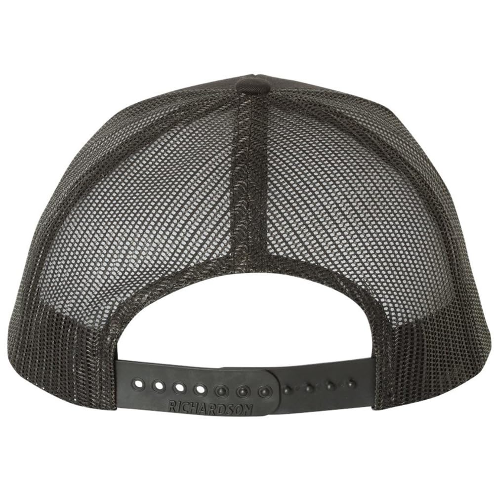 Army Universe Thin Blue Line USA Flag Snapback Trucker Hat Adjustable Mesh Back Baseball Cap