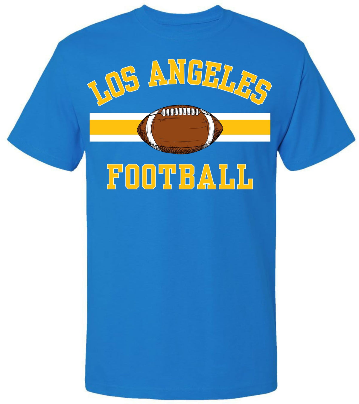 National Football US City League Teams Short Sleeve T-Shirt | USA City Printed Sports Fan Gameday Watching Tee Shirt