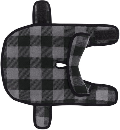 Warm Microfleece Pet Fleece Jacket Buffalo Plaid Flannel Dog Coat | Adjustable Soft Winter Puppy Sweater Vest