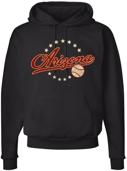 USA Baseball Team City Fan Hooded Sweatshirt | Classic Sports Fan Hoodie | Support Your Favorite City & Team