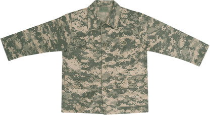 Kids ACU Digital Camouflage - Military BDU Shirt