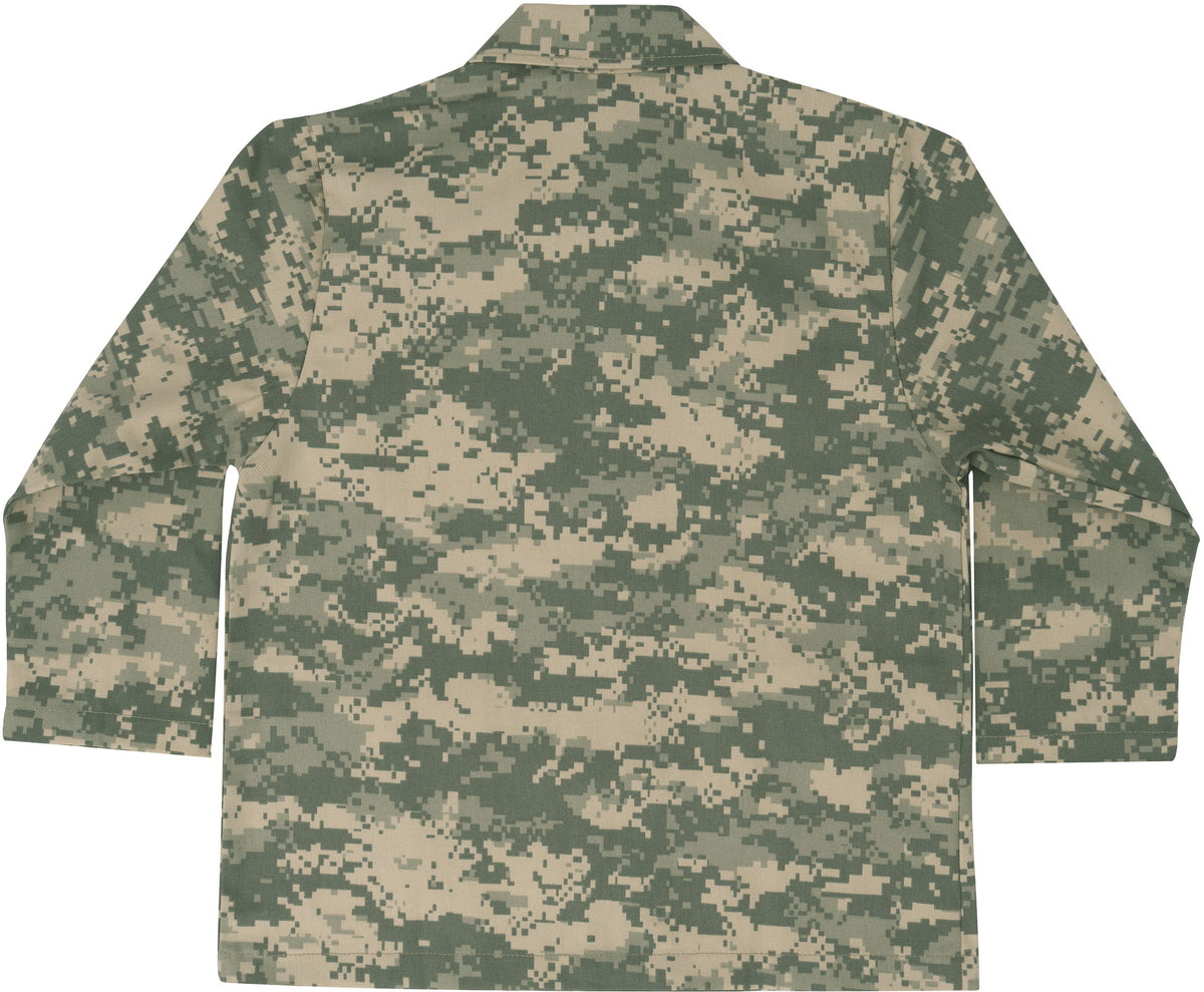 Kids ACU Digital Camouflage - Military BDU Shirt
