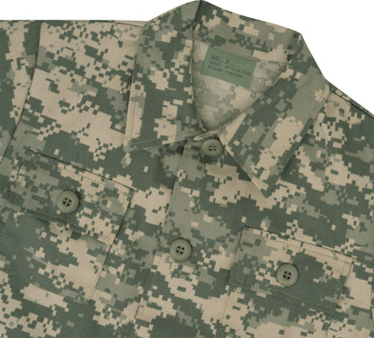 Kids ACU Digital Camouflage - Military BDU Shirt