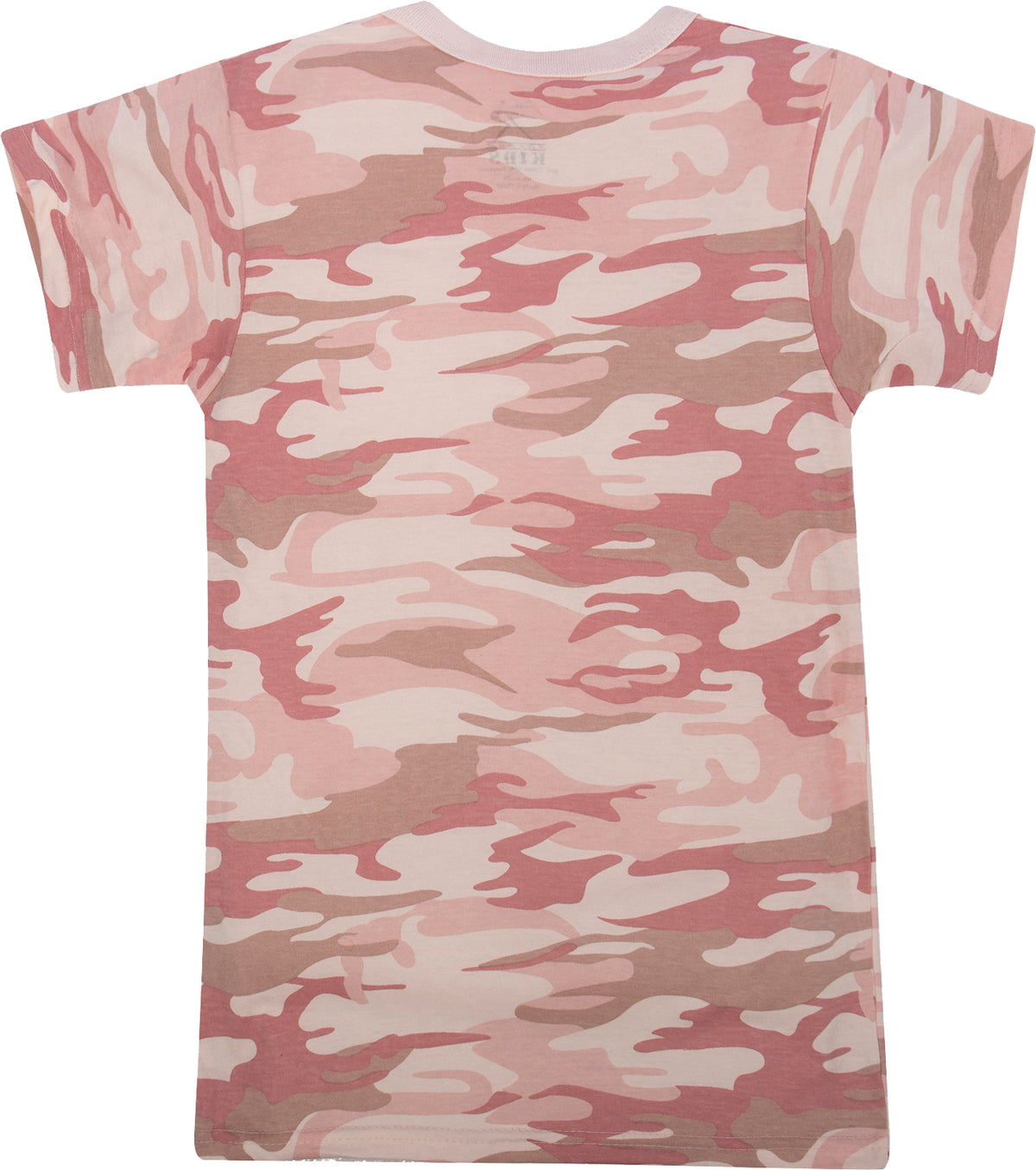 Baby Pink Camouflage - Kids Military T-Shirt