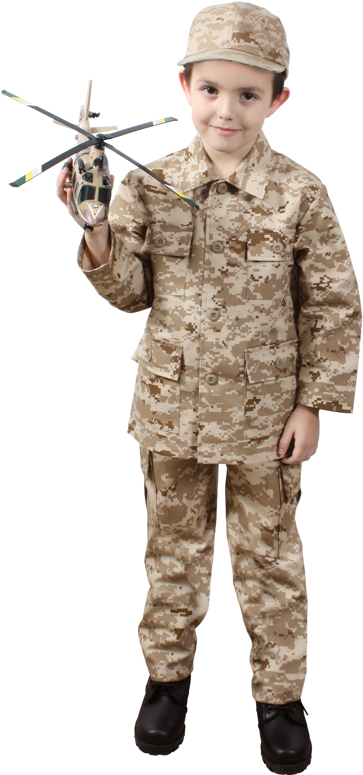 Digital Desert Camouflage - Military BDU Pants - Poly/Cotton Twill, Kid's