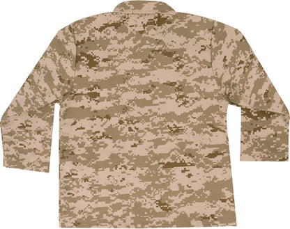 Desert Digital Camouflage - Kids Military BDU Shirt