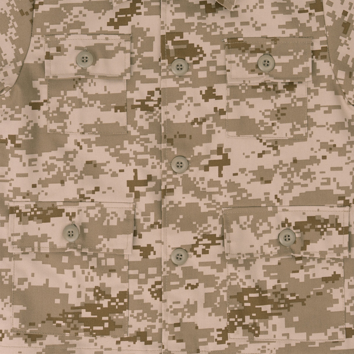 Desert Digital Camouflage - Kids Military BDU Shirt