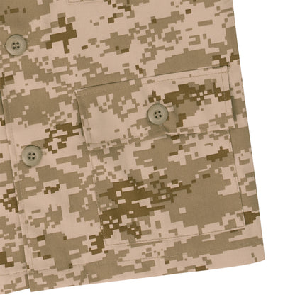 Desert Digital Camouflage - Kids Military BDU Shirt