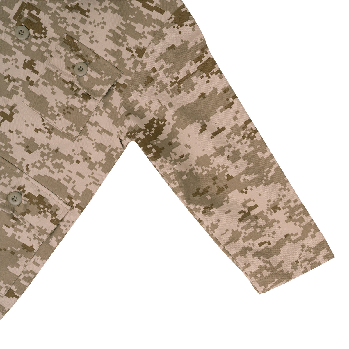 Desert Digital Camouflage - Kids Military BDU Shirt