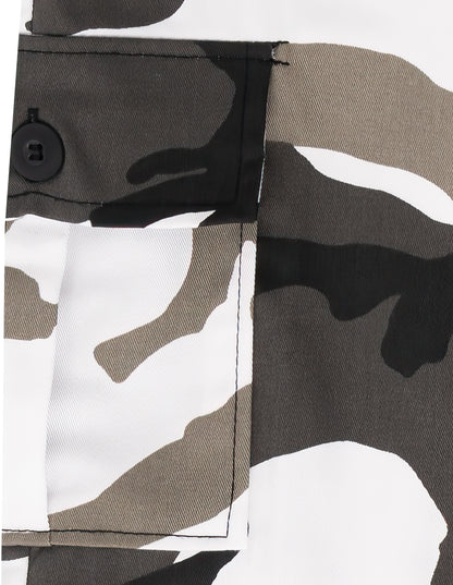 City Camouflage - Tactical BDU Cargo Pants - Poly/Cotton Twill - Zipper Fly - Kids