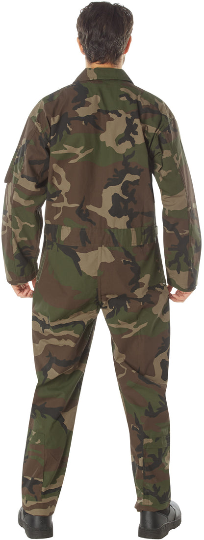 Woodland Camouflage - Tactical Flight Suit US Air Force Style Pilots Coveralls