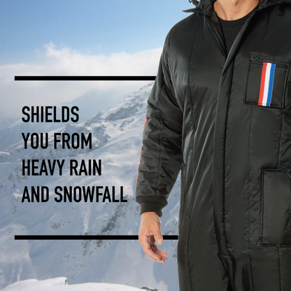 Black - Snow Ski & Rescue Cold Weather Insulated Snow Suit