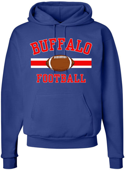 National Football US City League Teams Hooded Sweatshirt | USA Sports Fan Gameday Watching Stadium Hoodie