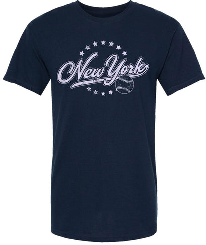 USA Baseball Team City Fan T-Shirt | Classic Sports Fan Short Sleeve Tee | Support Your Favorite City & Team