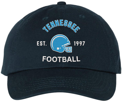 Football Team Dad Hat USA Embroidered Cotton Cap Adjustable Buckle National League Color Helmet Fan Hat