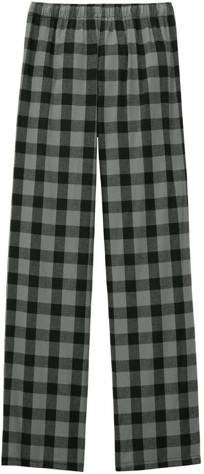 Flannel Plaid Lounge Pants | Cotton Pajama Classic Buffalo Sleep Bottoms with Drawstring Closure