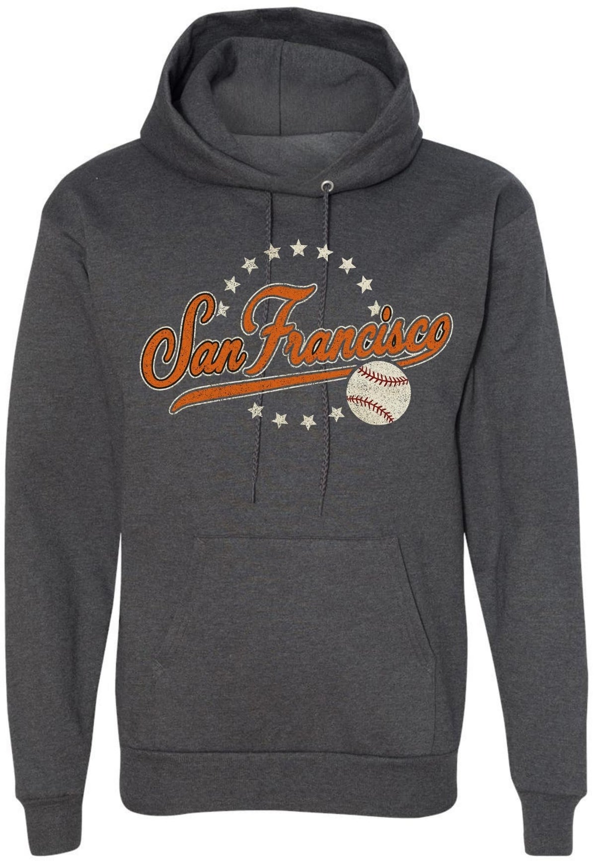USA Baseball Team City Fan Hooded Sweatshirt | Classic Sports Fan Hoodie | Support Your Favorite City & Team