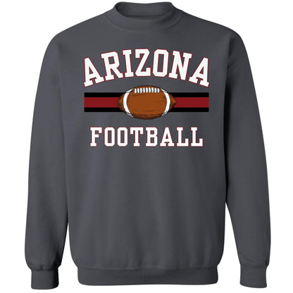National Football US City League Teams Crewneck Sweatshirt | USA City Warm Sports Fan Gameday Pullover