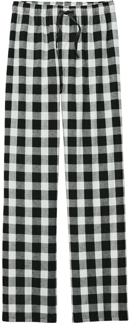 Flannel Plaid Lounge Pants | Cotton Pajama Classic Buffalo Sleep Bottoms with Drawstring Closure