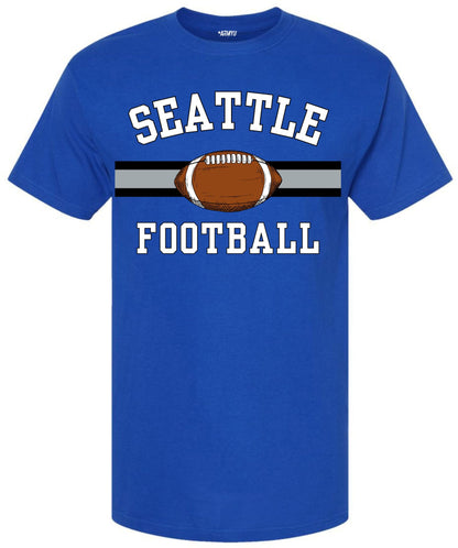 National Football US City League Teams Short Sleeve T-Shirt | USA City Printed Sports Fan Gameday Watching Tee Shirt