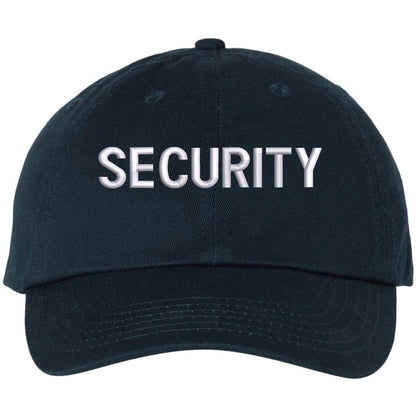 SECURITY Low Profile Baseball Dad Cap Unstructured Uniform Guard Officer Agent Adjustable Hat