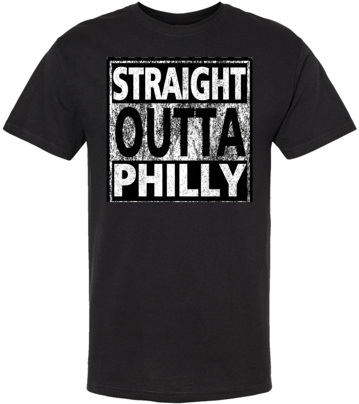 Straight Outta City Printed T Shirt Hometown Pride Urban Streetwear Football Fan Tee 100% Cotton