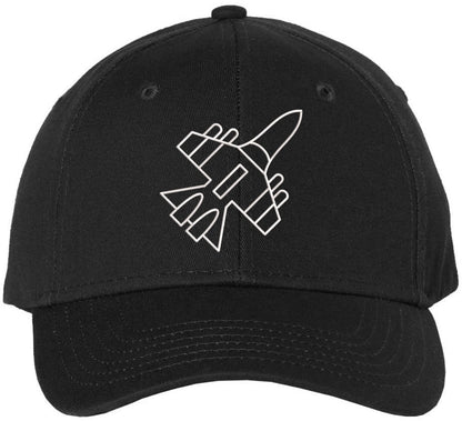 Jet Fighter Embroidered Baseball Cap Airplane Pilot Gift Dad Hat Aviation Aircraft