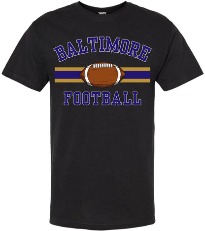 National Football US City League Teams Short Sleeve T-Shirt | USA City Printed Sports Fan Gameday Watching Tee Shirt