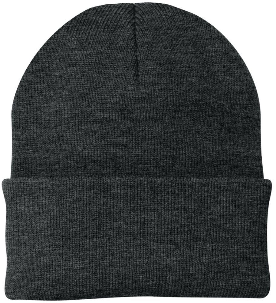 3 Pack Acrylic Beanie Watch Caps, Warm Knit Skull Cap for Men & Women, Blanks Soft Winter Hats