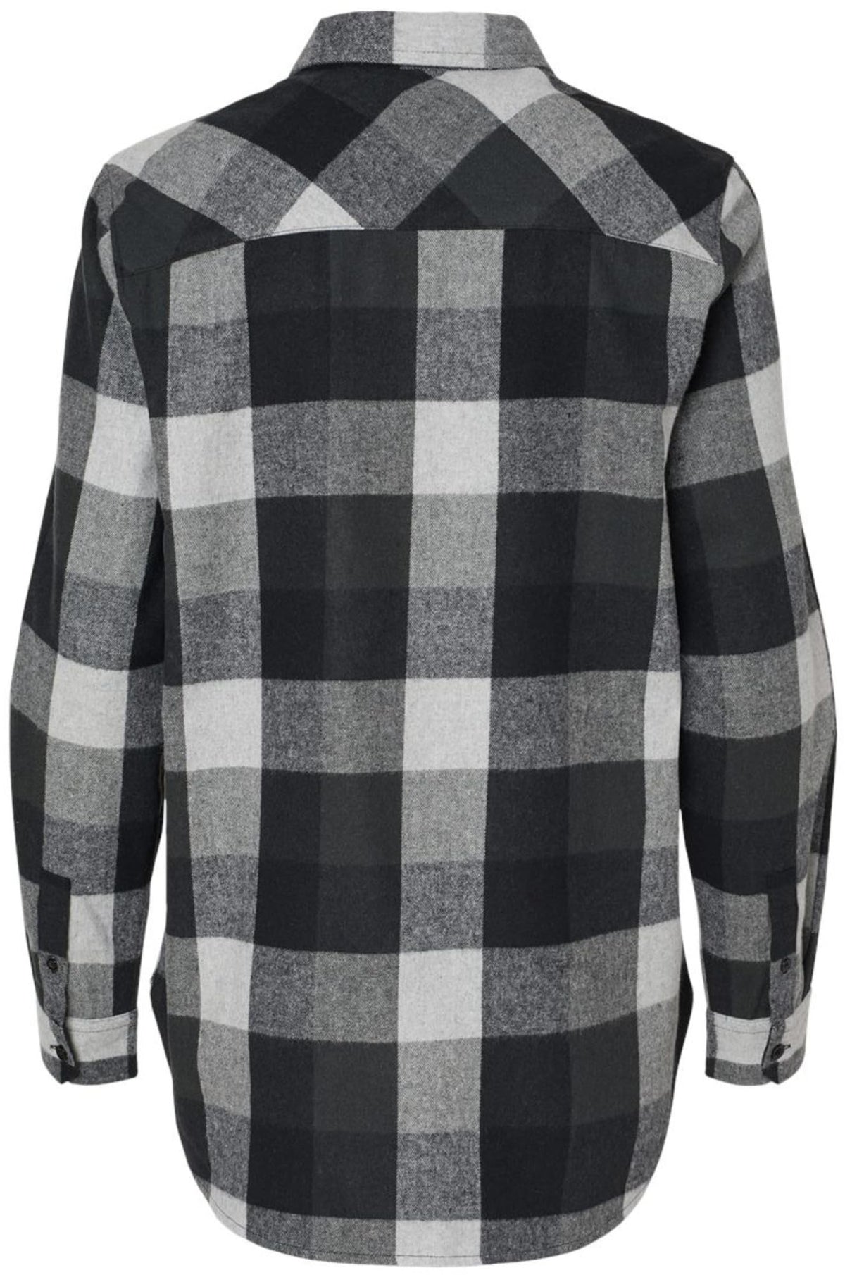 Women’s Boyfriend Oversized Flannel Shirt, Ultra Soft Modern Fit Bufflao Plaid Button Up Top