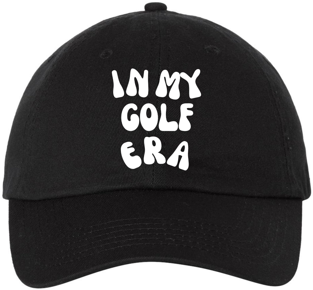 Golf Embroidered Baseball Cap | Funny Sports 100% Cotton Adjustable Dad Hat for Men & Women