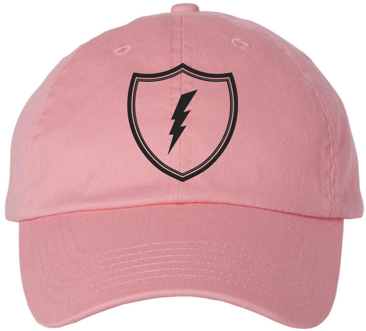 Shield Lightning Bolt Embroidered Baseball Cap USA Military Inspired Tactical Adjustable Dad Hat