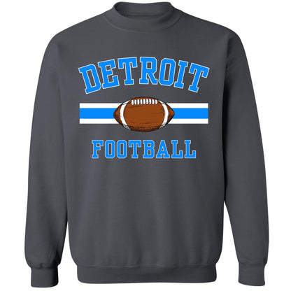 National Football US City League Teams Crewneck Sweatshirt | USA City Warm Sports Fan Gameday Pullover