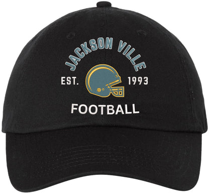 Football Team Dad Hat USA Embroidered Cotton Cap Adjustable Buckle National League Color Helmet Fan Hat