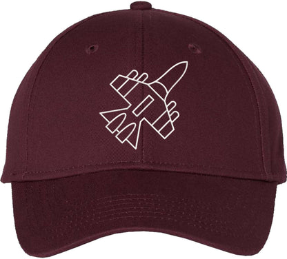 Jet Fighter Embroidered Baseball Cap Airplane Pilot Gift Dad Hat Aviation Aircraft