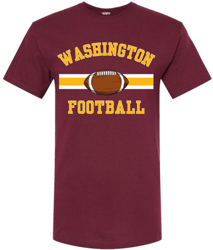 National Football US City League Teams Short Sleeve T-Shirt | USA City Printed Sports Fan Gameday Watching Tee Shirt