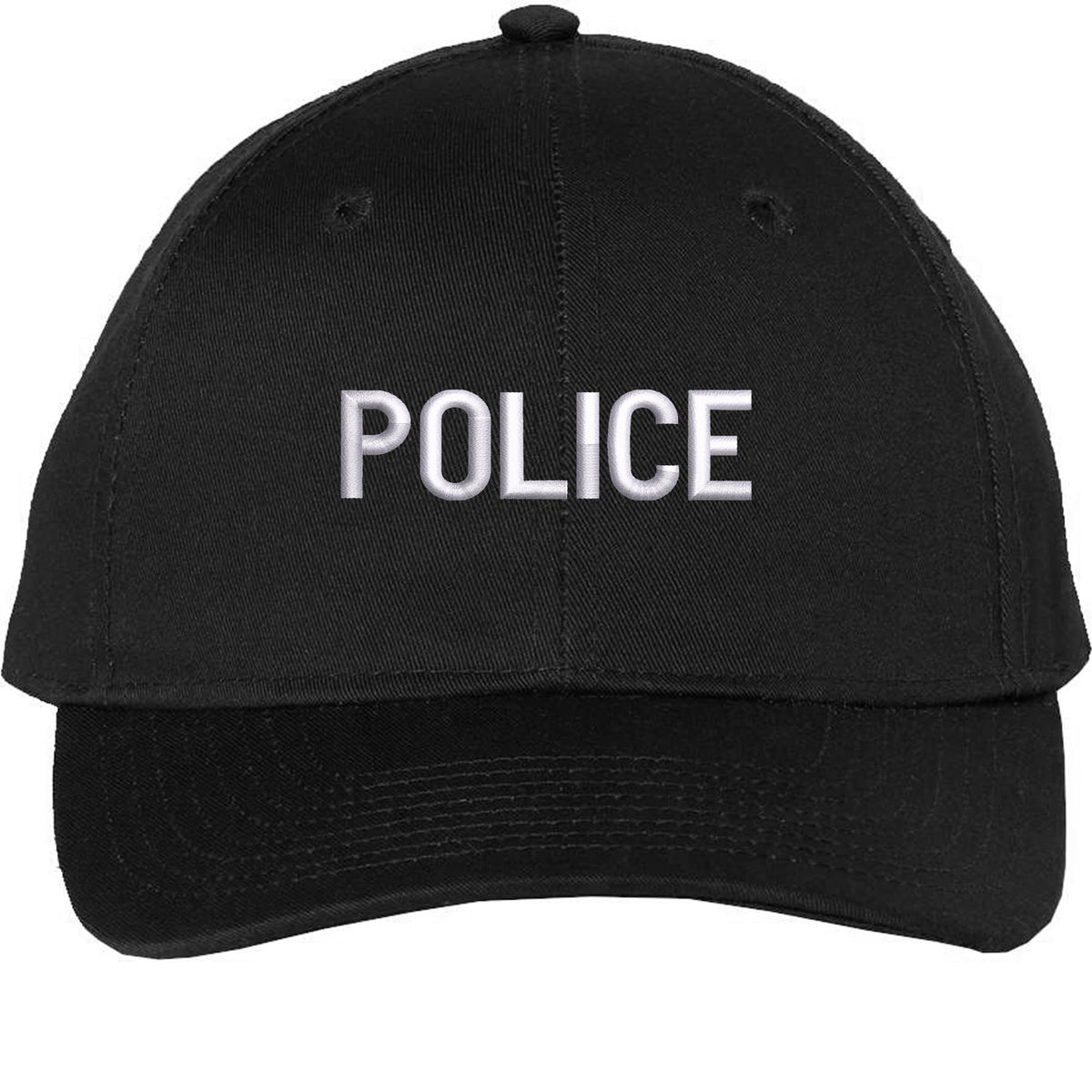 POLICE Snapback Cap – Lightweight Structured Adjustable Uniform Hat for Officer, Guard & Law Enforcement