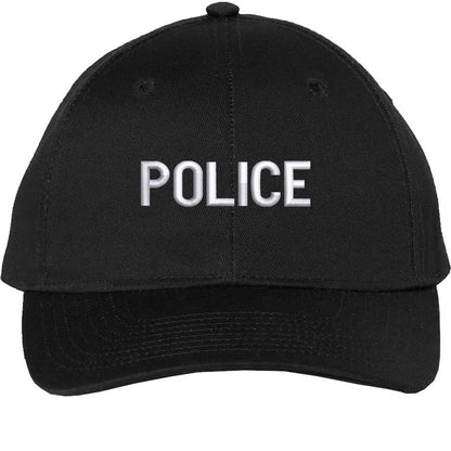 POLICE Snapback Cap – Lightweight Structured Adjustable Uniform Hat for Officer, Guard & Law Enforcement