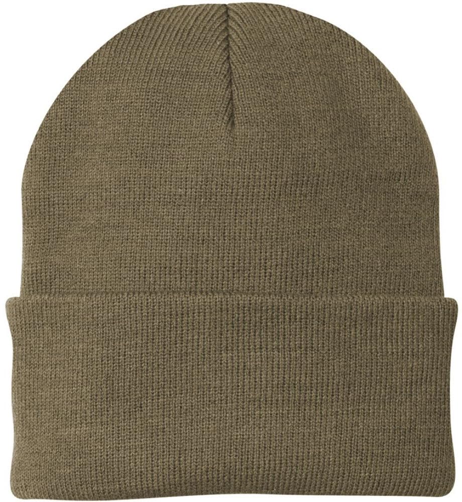 3 Pack Acrylic Beanie Watch Caps, Warm Knit Skull Cap for Men & Women, Blanks Soft Winter Hats