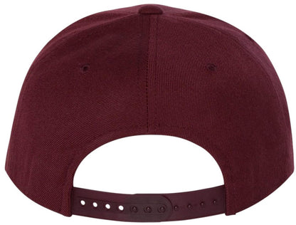 Jewish Star of David Embroidered Baseball Cap | Magen David Flat Bill Snapback Adjustable Unisex Religious Hat