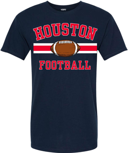 National Football US City League Teams Short Sleeve T-Shirt | USA City Printed Sports Fan Gameday Watching Tee Shirt