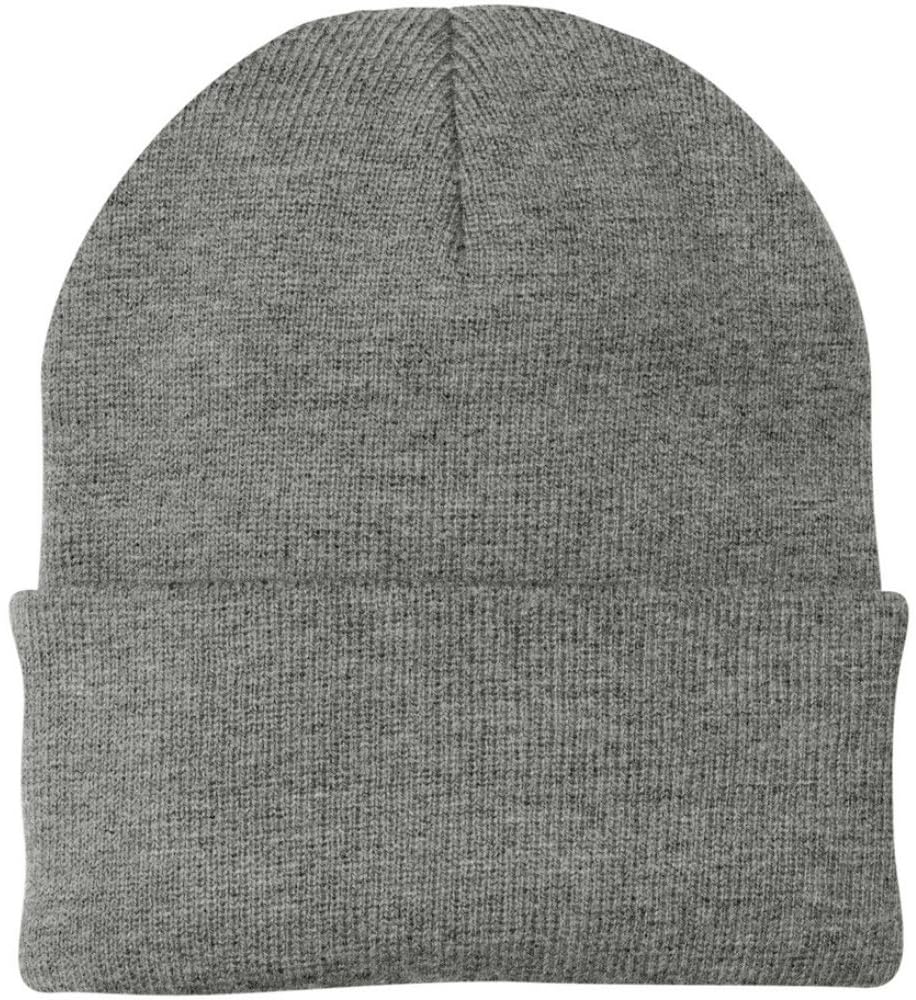 3 Pack Acrylic Beanie Watch Caps, Warm Knit Skull Cap for Men & Women, Blanks Soft Winter Hats