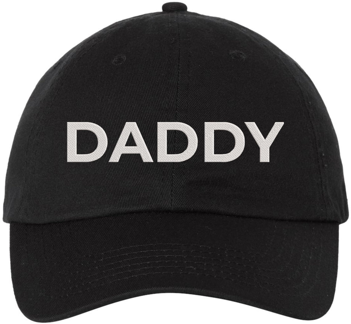 Daddy Embroidered Dad Hat | 100% Cotton Adjustable Baseball Cap | Casual Father's Day Hat for Dad