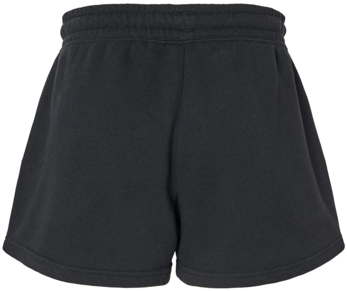 Women's Fleece Lined Sweat Shorts Lightweight Wave Wash Classic Fit with Elastic Waistband, Lounge Short
