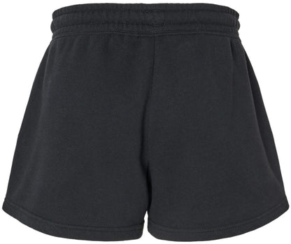 Women's Fleece Lined Sweat Shorts Lightweight Wave Wash Classic Fit with Elastic Waistband, Lounge Short