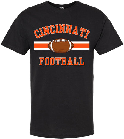 National Football US City League Teams Short Sleeve T-Shirt | USA City Printed Sports Fan Gameday Watching Tee Shirt
