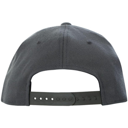 Premium SECURITY Snapback Hat | Small Embroidery Adjustable Flat Bill Cap for Security Officers & Guards