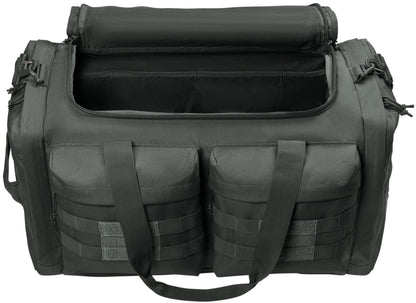 Tactical MOLLE Duffel Bag Heavy Duty Military Gym & Travel Bag, Multiple Compartments, Water-Resistant, Carry-On