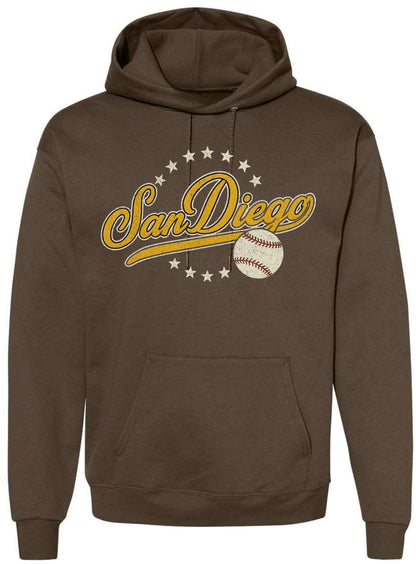 USA Baseball Team City Fan Hooded Sweatshirt | Classic Sports Fan Hoodie | Support Your Favorite City & Team